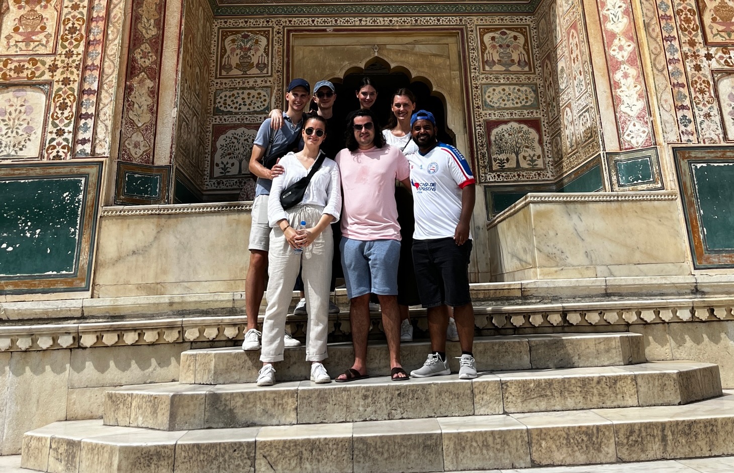 Reisegruppe aus Zürich mit Jess und Sumi